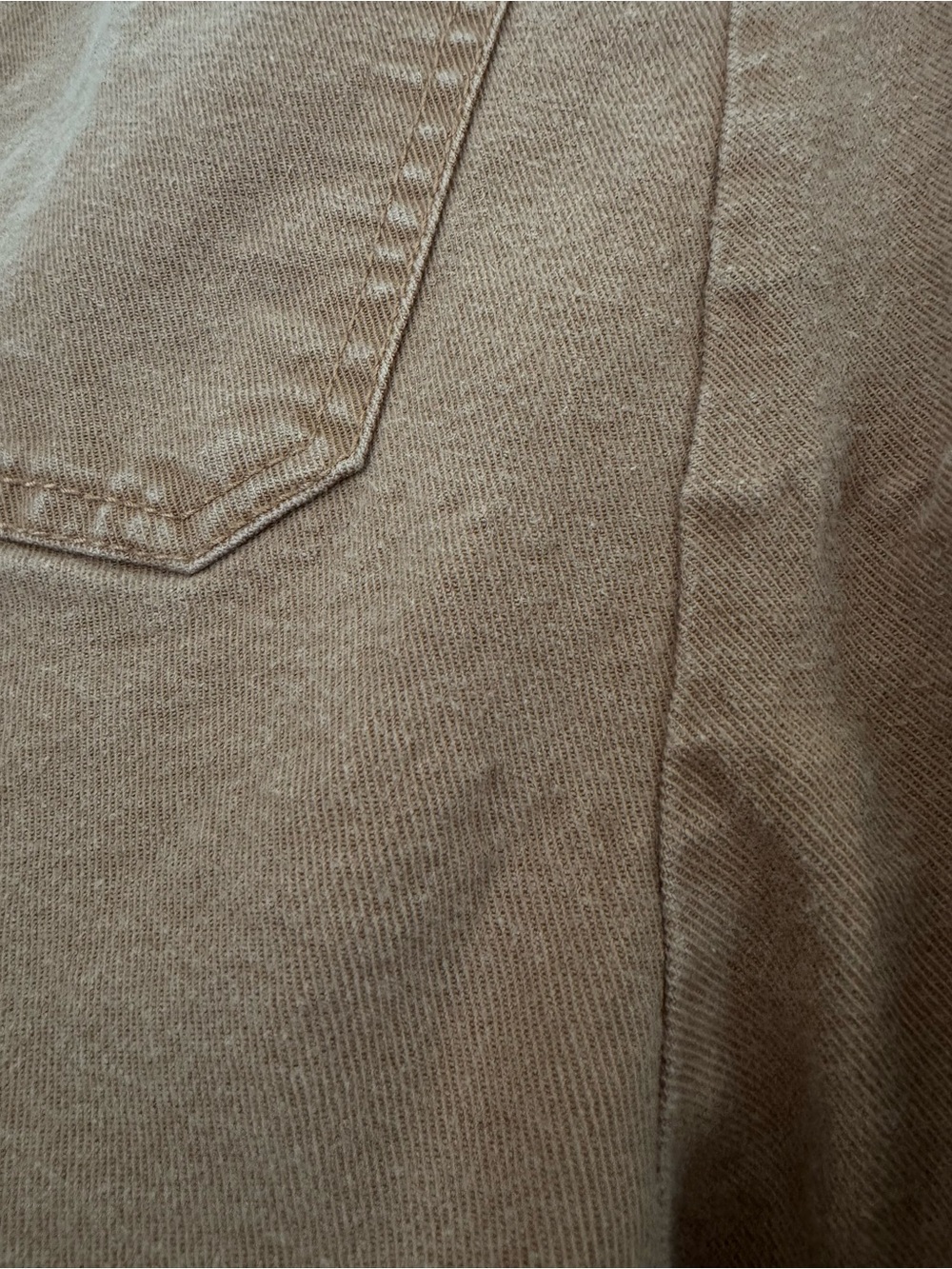 Z Supply Noah Cargo Pant Stretch Cotton Twill Lyocell Chestnut Brown - Picture 9 of 14